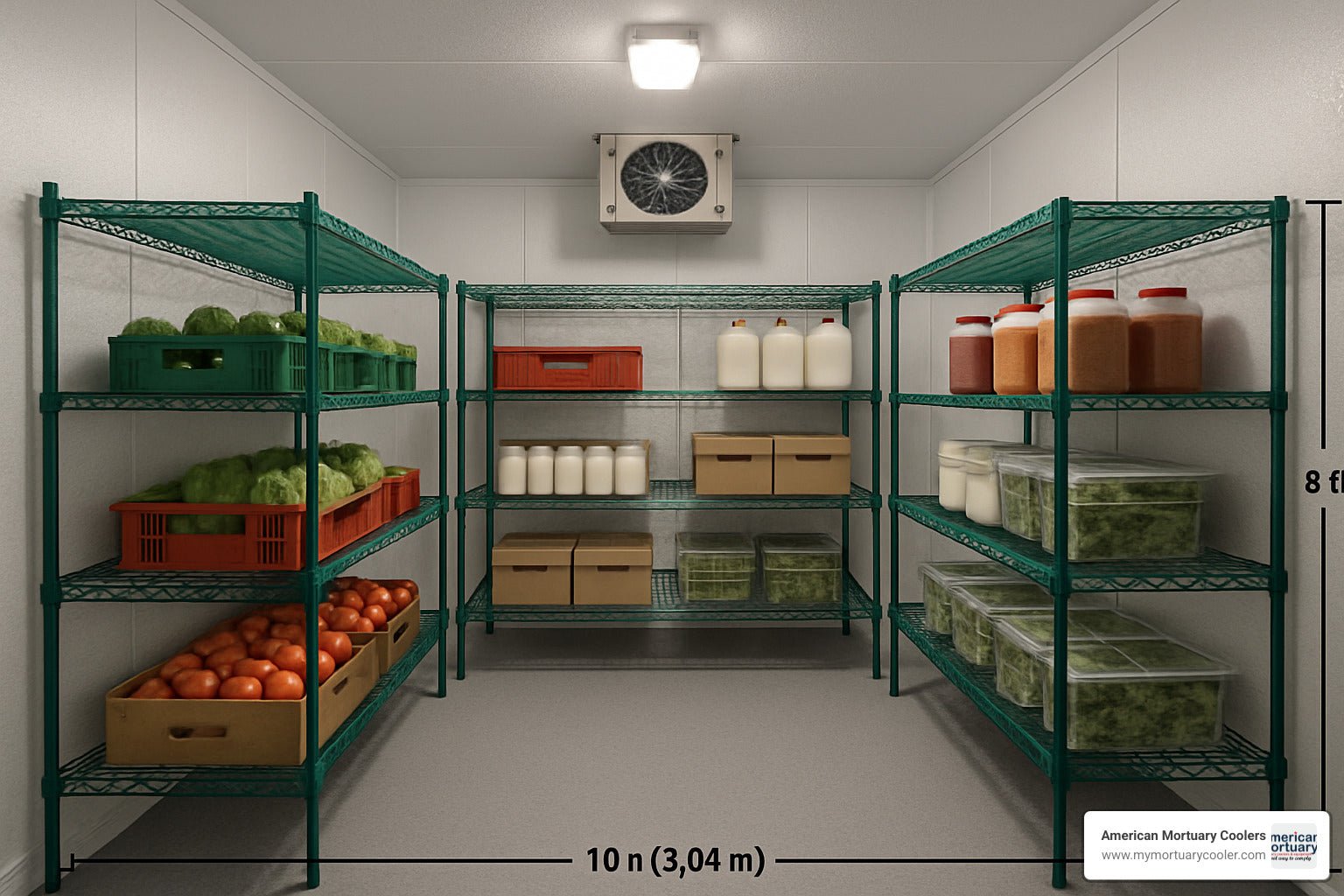 The Definitive Guide to Choosing the Right Walk-In Cooler Size - American Mortuary Coolers & Equipments The Definitive Guide to Choosing the Right Walk-In Cooler Size - American Mortuary Coolers & Equipments